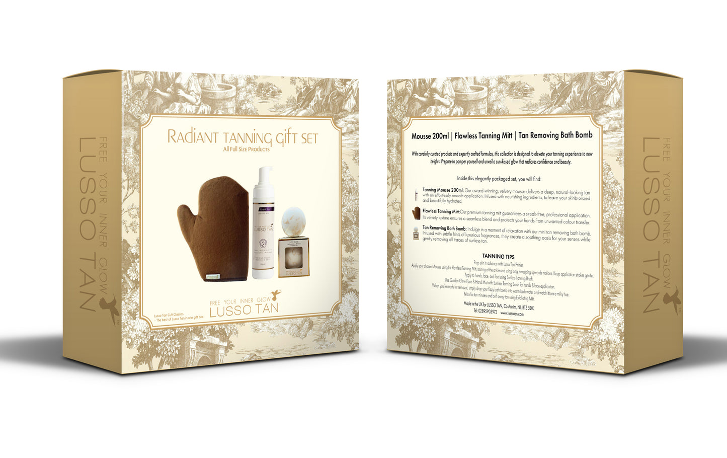 Radiant Tanning Gift Set