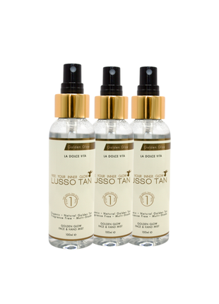 Golden Glow Face & Hand Mist 100ml (x3 units)