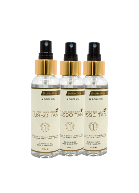 Golden Glow Face & Hand Mist 100ml (x3 units)