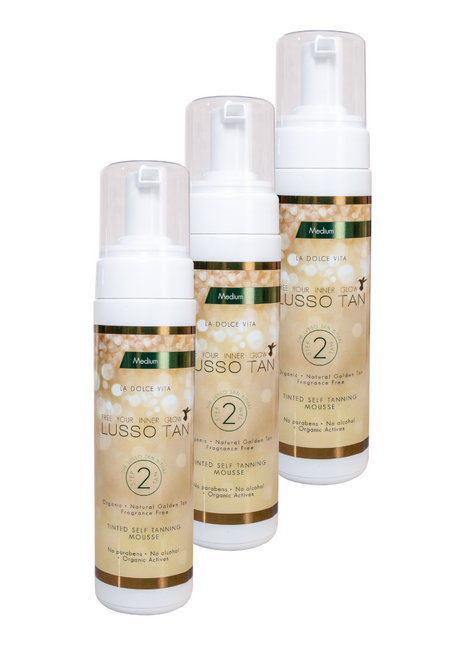 Tinted Self Tanning Mousse Medium (x3 units)