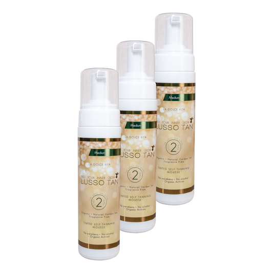 Tinted Self Tanning Mousse Medium (x3 units)