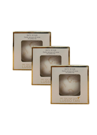 Lusso Tan Original Bath Bomb (x3 or x12 units)