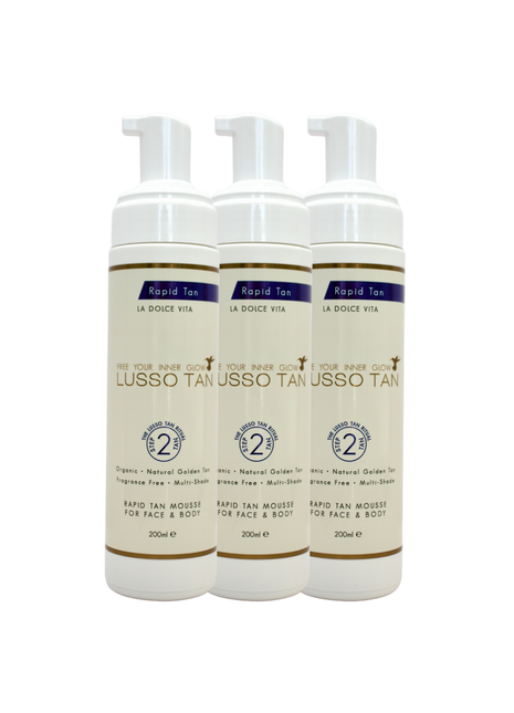 Rapid Tan Mousse 200ml (x3 units)