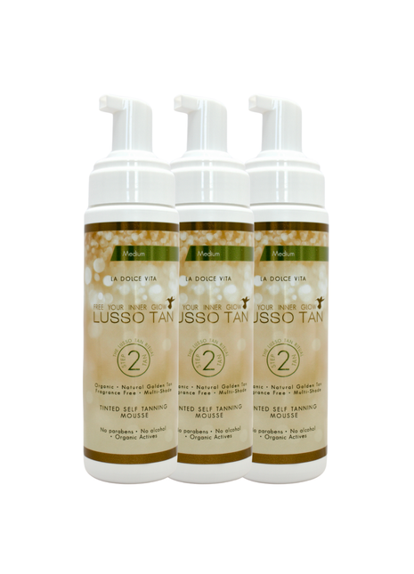 Tinted Self Tanning Mousse Medium (x3 units)