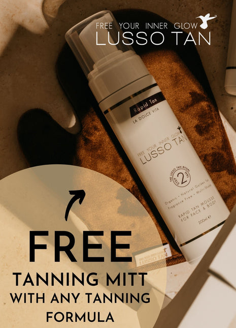 Free Mitt With Any Tanning Formula