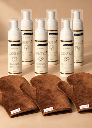 Tanning Mousse (6) Free Tanning Mitts (3)