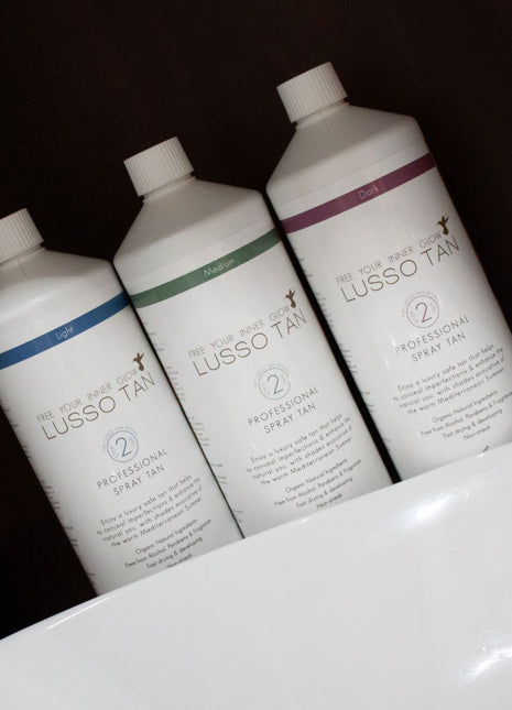 Lusso Tan Christmas Salon Bundle