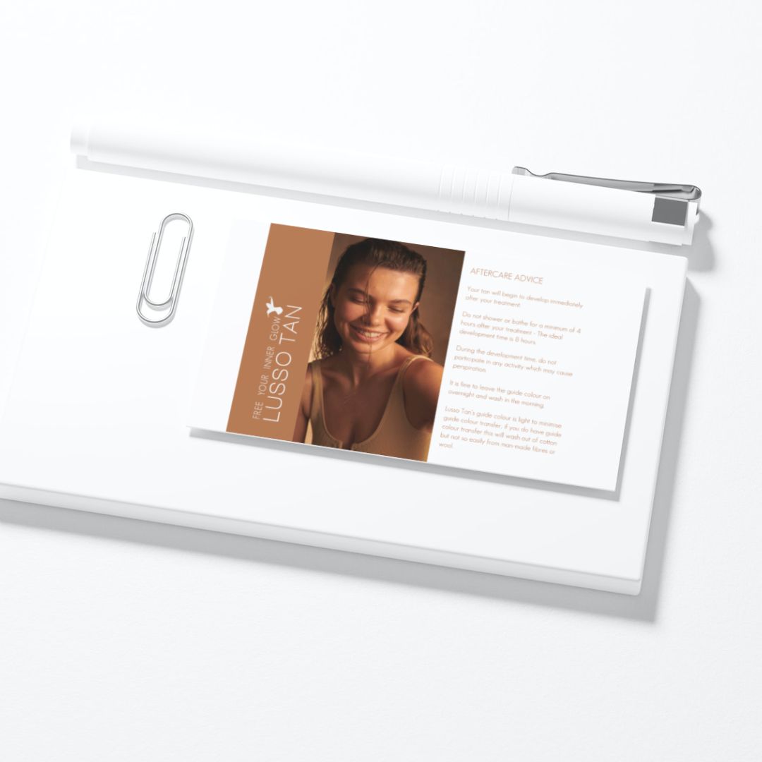 A5 Aftercare Cards