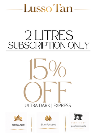 2 Spray Tan Litres - Subscription Only