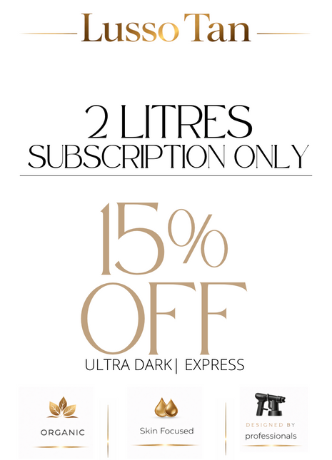 2 Spray Tan Litres - Subscription Only