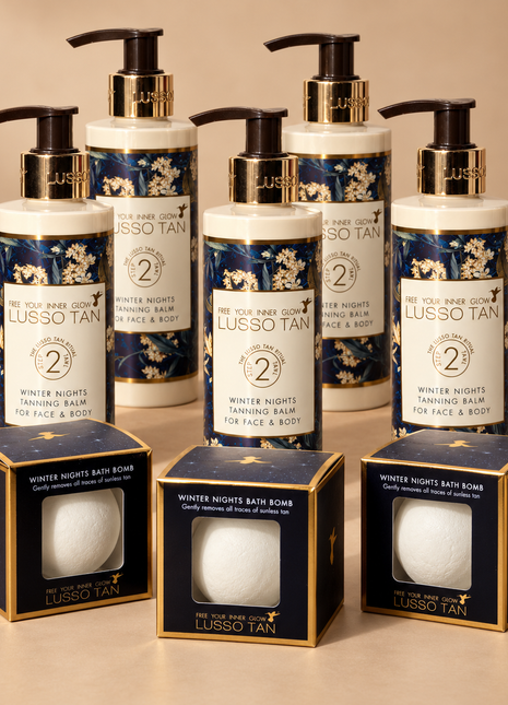 Winter Night Tanning balm(6) + Free Bath Bombs(3)